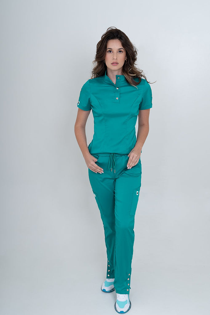 Roma Medical Scrub - Turquoise Green - Anatomix Wear